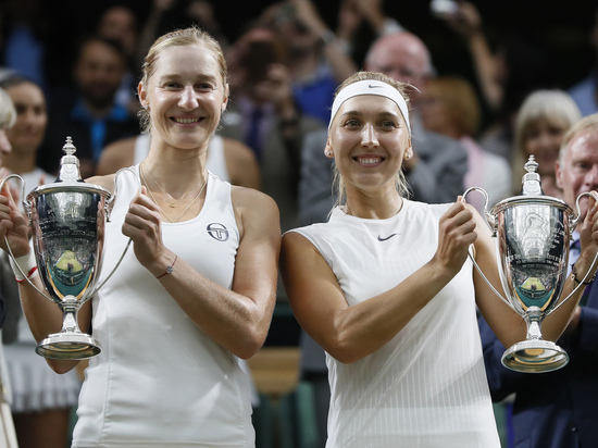 Теннисистки Веснина и Макарова выиграли Уимблдон с сухим счетом