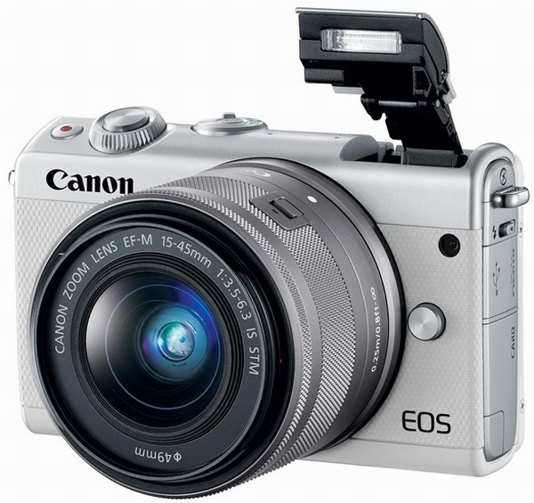 Canon представила беззеркальный фотоаппарат EOS M100