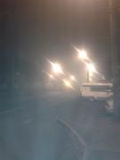 Челябинск накрыл едкий и плотный туман, видимость очень плохая, вонь