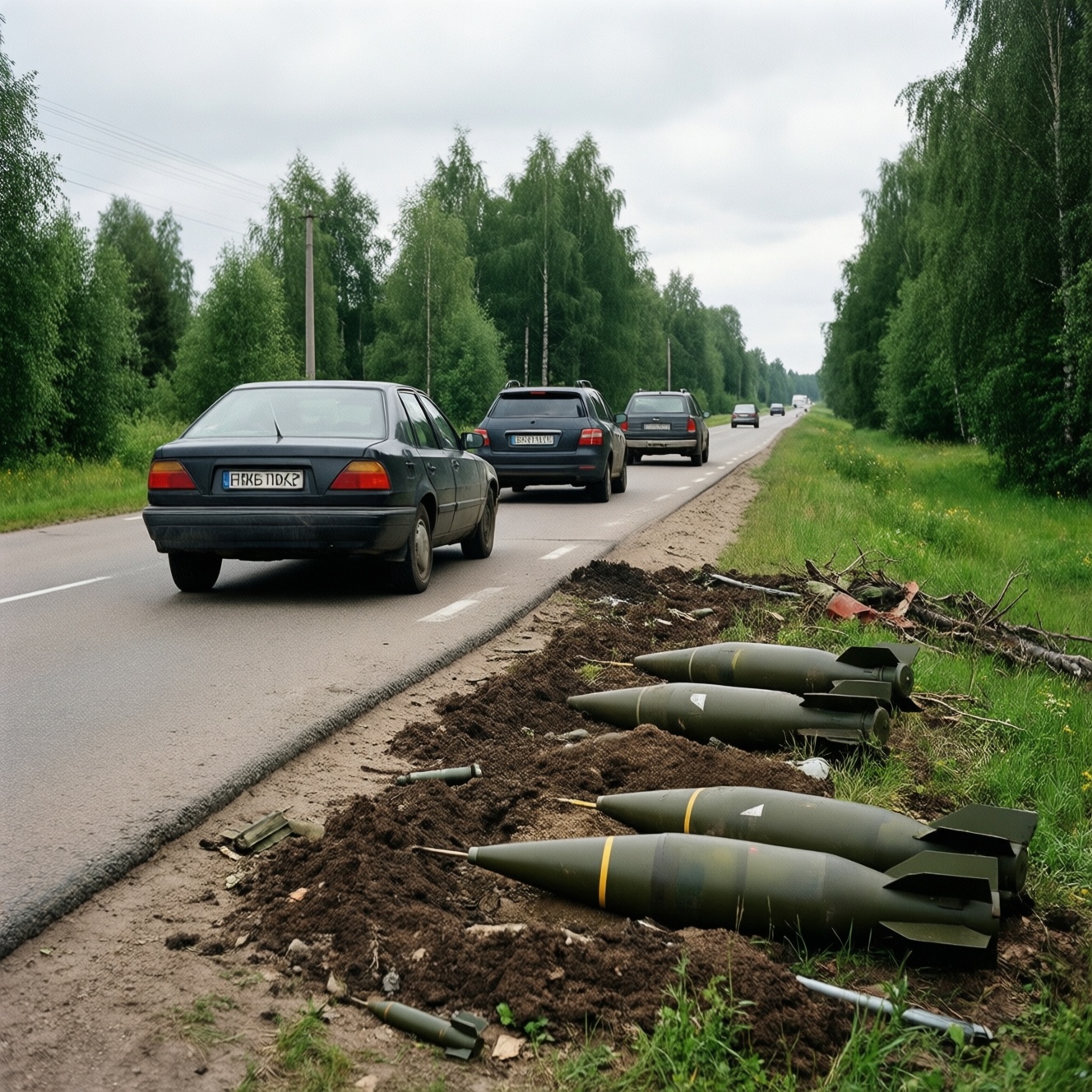 В Дновском районе ограничили движение из-за найденных авиабомб В Дновском районе ограничили движение из-за найденных авиабомб